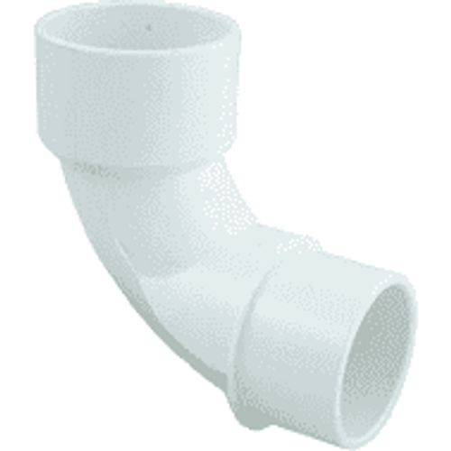 Waterway 90 Degree Elbow, Sweep, 2-1/2"SLIP x 2-1/2"SPG, 411-9140 (WWP-56-4530)