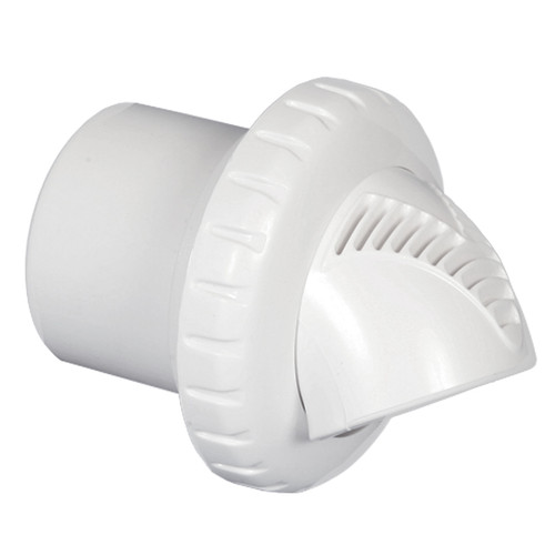 Infusion Pool Products Venturi Return Fitting Standard Insert Slip 1.5" Inlet, White, VRFSISWH