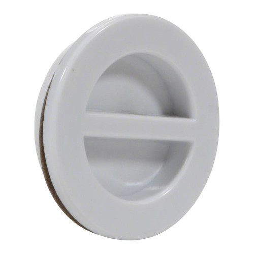 Pentair 1.5" All Purpose Flush Plug with Gasket, White, 552612 (PAC-251-1202)