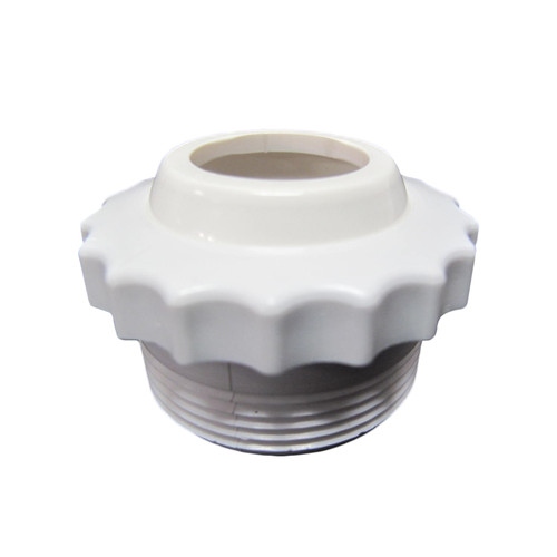 Pentair Hydrostream Directional Eyeball Fitting - 1-1/2 Inch Threaded - 1 Inch Opening - White 540028 (PAC-25-2000)