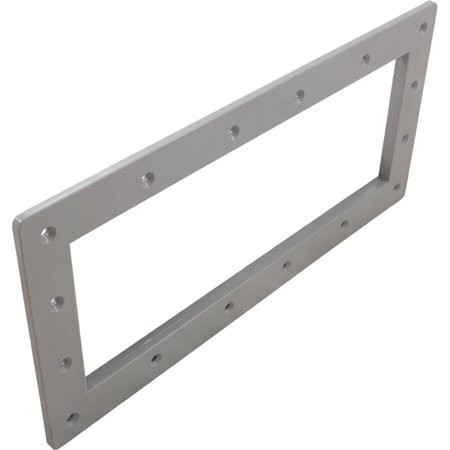 Custom Molded Products 8.62 x 18.25" Widemouth IG Skimmer 16 Hole Faceplate, Gray, 25541-001-010 (CTM-251-1116)