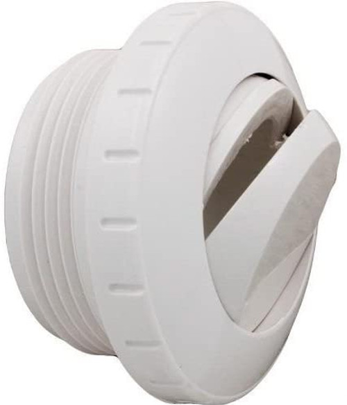 Waterway Plastic Slotted Eyeball Opening,1.5 MPT, White, 400-1410A (WWP-25-1707)