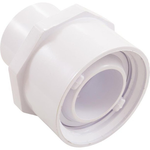 Pentair Reducer Adapter Assembly 1.5" OD x 1" Eye, White, 86204200 (AMP-25-1656)
