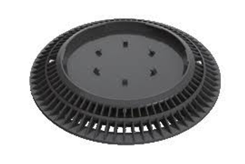 Super-Pro 8" Round VGB Pebble Top Drain Cover, Dark Gray, 8-PTD-105A (SPG-25-310)