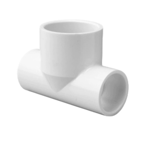 Lasco 1.5" x1.5" x 2" PVC Reducing Tee Slip, 401-213 (LAS-56-4368)