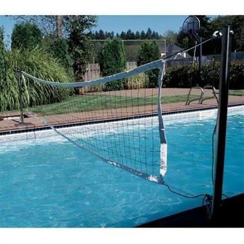 S.R. Smith Swim N Spike Salt Pool Volleyball Game With Deck Anchors, S-VOLY (SRS-90-5026)