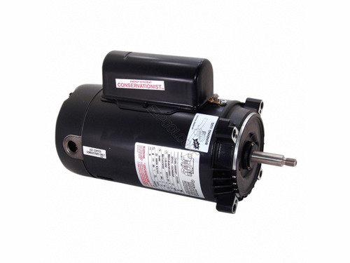 Century 2-Speed Full-Rated Two-Compartment Pool Filter Motor 1.5/0.25 HP 3450/1725 RPM 230 V, STS1152R (AOS-60-5227)