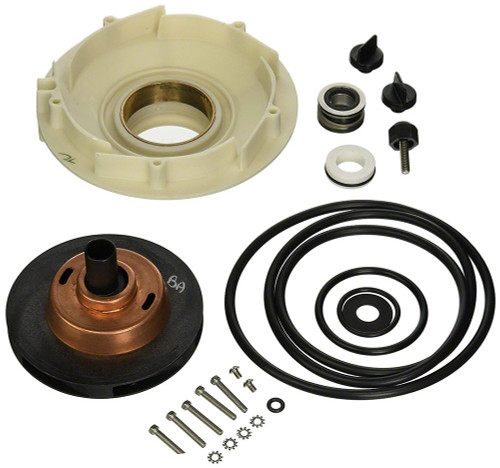 Pentair Max-E-Glas II and Dura-Glas II Up-rated/Full-rated Pump Overhaul Kit 2-2-1/2 HP, PP4013 (STA-101-5053)