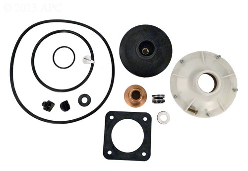 Pentair Max-E-Glas and Dura-Glas Up-rated/Full-rated Pump Overhaul Kit 2-2-1/2 HP PP1017 (STA-101-5026)