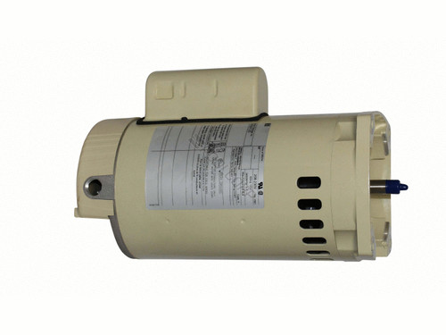 Pentair 1-Speed Almond High Efficiency Square Flange Motor 1.5 HP 208 - 230 V, 355012S (PUR-10-446)