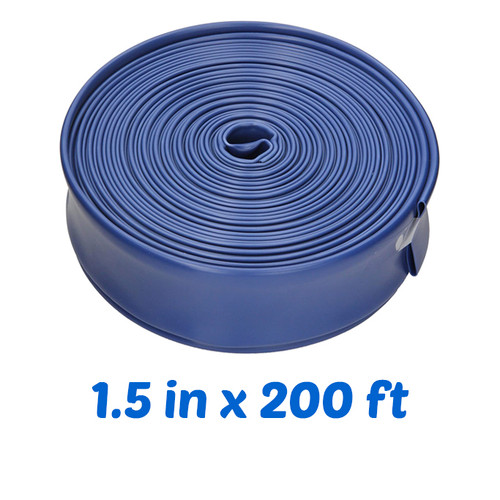 Super-Pro 1.5" x 200' Deluxe Backwash Hose, 2124WBUSS200 (SPG-40-1102)