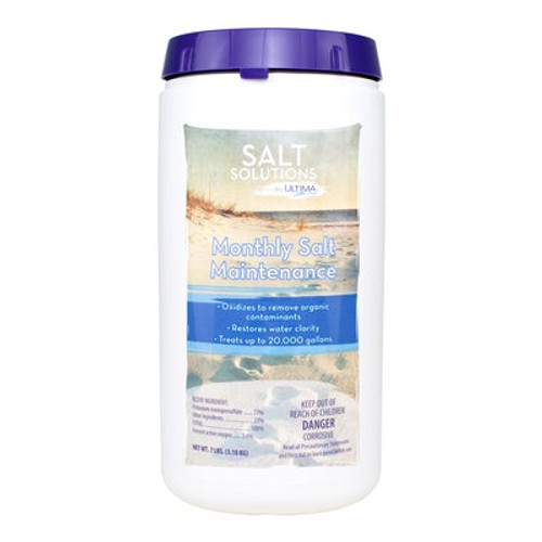 Advantis Technologies 7 Lb. Ultima Salt Solutions Monthly Salt Maintenance, 26295A