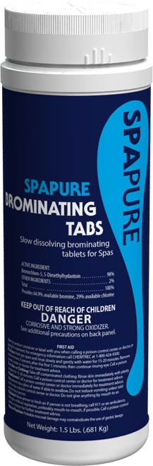 Spa Pure Bromine Tabs 1.5 lbs C002510-CS20B1 (HAV-50-9011)