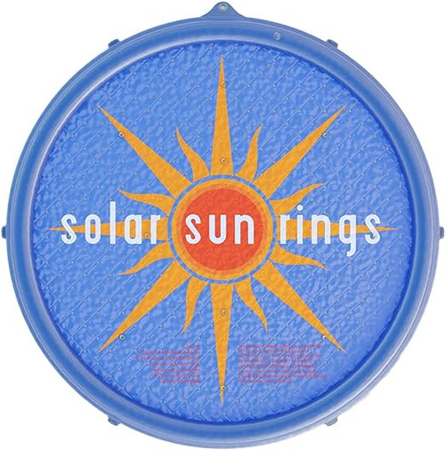 Solar Sun Rings Patterned 5' Round Passive Solar Pool Heating, SSR-SB-02