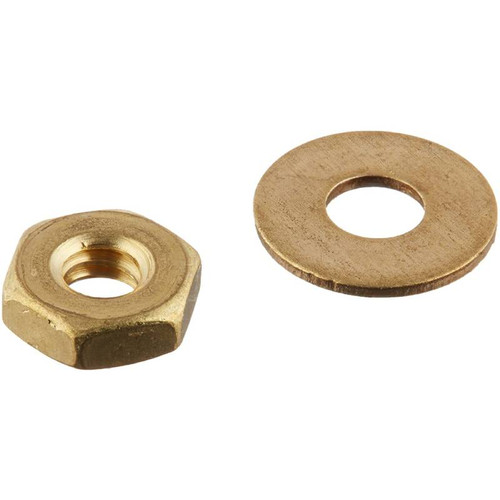 Hayward StarLite Hex Nut No. 10-24 With Washer for Race Rim Studs, SPX0540Z4A (HAY-301-8866)