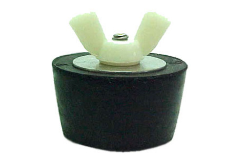 Technical Products #11C Expansion Winter Plug with Wingnut for 2" Pipe; 2.13", Plastic Wingnut, Gray Wingnut (TPC-56-6319)