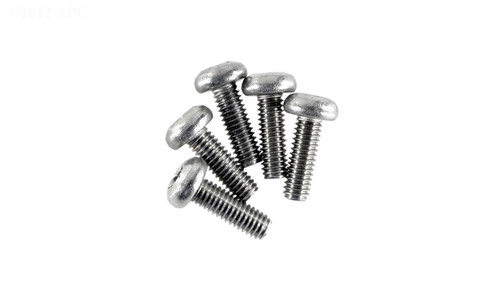 Hayward M4 x 12 T-20 Torx Pan Head Screw, Set of 5 (RCX12001), 610377064149, AQV-201-9953