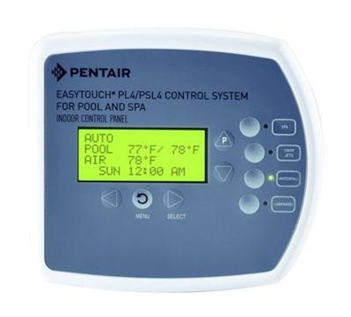 Pentair EasyTouch PL4-PDL4 Indoor Control Panel, 522465 (COM-30-2465)