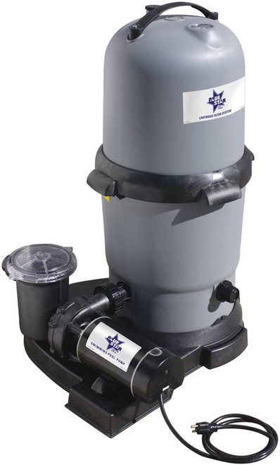 Waterway Blue Star 100sqft Clearwater II Cartridge Filter System, BS5205140-6S (AG-PE-100014)