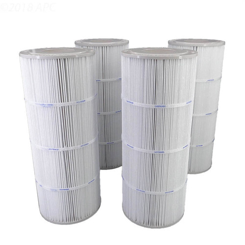 Hayward 225 Square Feet Cartridge Element Replacement for Hayward C2030 SwimClear In-Ground Cartridge Filter, Pack of 4, CX481XREPAK4