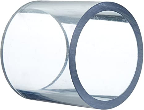 Hayward 2.5" OD x 2 3/8" Glass Cylinder Replacement for Select Hayward In Line Sight Glasses Unions, SPX0072D (HAY-061-6055)