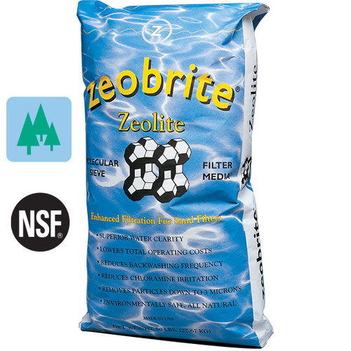 Zeobrite Alternative Sand Filter Media, 25 Pound Bag, 23780BPG (ZEO-06-101)