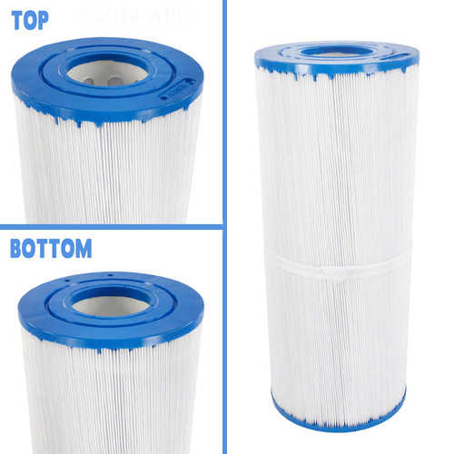 APC Spa Filter 4 15/16" X 12 1/4" 45 SQ FT Cartridge, APCC7146