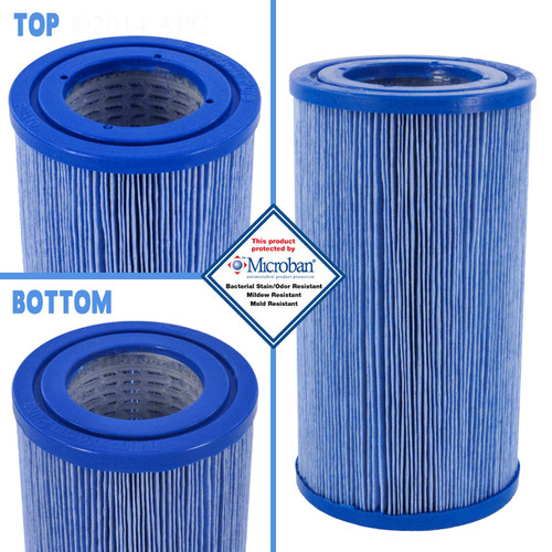 Down East Spas Filter 4" X 7 1/8" 10 SQ FT Cartridge, APCC7489M