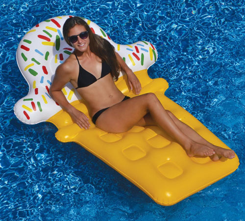 Swimline Ice Cream Dream Float Inflatable Pool Toy Raft 90642 (SWL-90-0606)tion!
