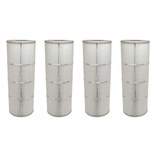 Hayward 87 Sq/Ft C7030 Replacement Cartridge Element, Pack of 4, CX591XREPAK4