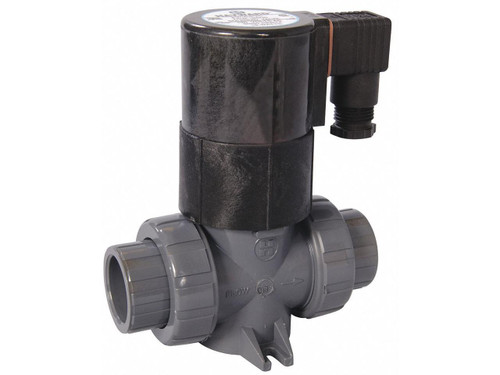 Hayward 120VAC PVC Solenoid Valve, Normally Closed, .5" Pipe Size, SV10050STE (HIP-56-1117)