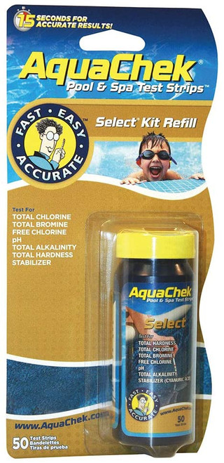 AquaChek 7-In-1 Test Strip Refill, 50 Strips, 541640A (AQC-47-886)