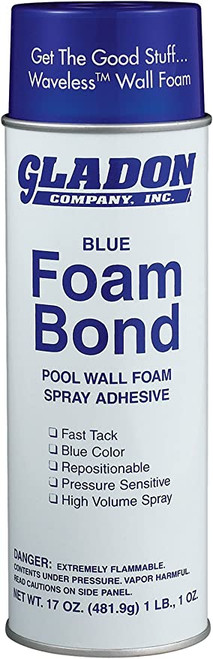 Gladon Blue Foam Bond Spray Adhesive 24 Oz., FB24
