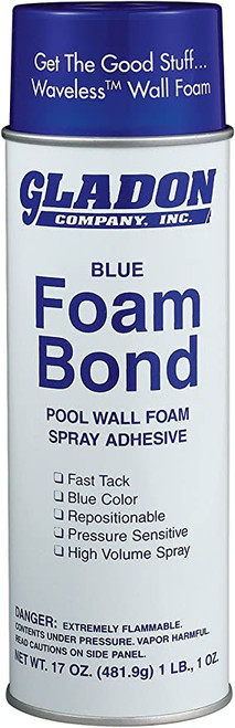 Gladon Blue Foam Bond Spray Adhesive 24 Oz, FB24