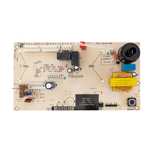 Raypak 3-Wire PC Board Controller, 013464F - EZ Pool u0026 Spa Supply