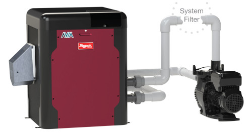 Raypak AVIA PR404AENC Natural Gas Pool Heater