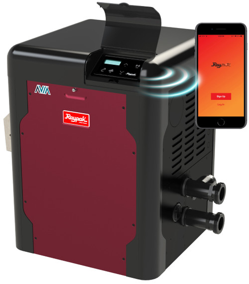 Raypak AVIA PR404AENC Natural Gas Pool Heater - Thumbnail 4