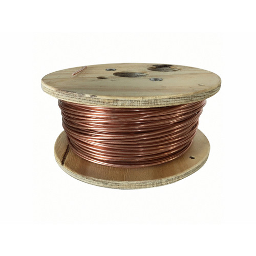 Regency Wire 500' #8 Solid Bare Copper Wire, 10632802 (GEP-57-9049)