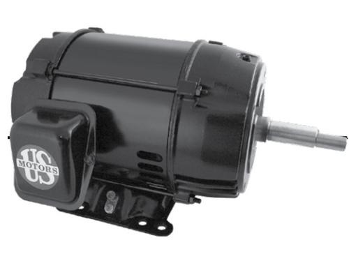 US Motors EQ Series Replacement Motor 7.5 HP Single Phase 230V, EEQ750