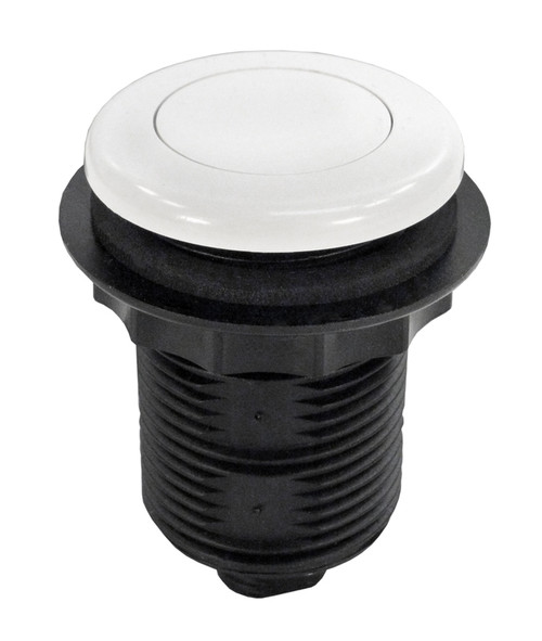 Tecmark White 1.25" Hole Size 1.62" FD Air Button, MPT-01010-3428