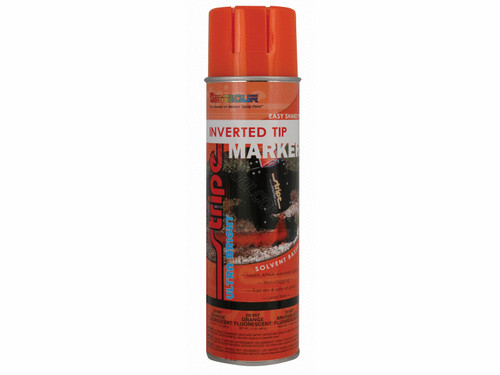 Super-Pro Fluorescent Orange Inverted Tip Solvent 17 Oz Can, 20-957