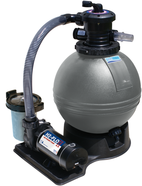 Waterway 2 Speed 22" Diameter ClearWater Sand Filter System 1THP, 522-5247-6S 