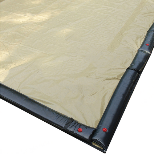 Midwest Canvas Black and Tan 20′ x 340′ Rectangle Winter Cover 20-Year Warranty, BT2040R