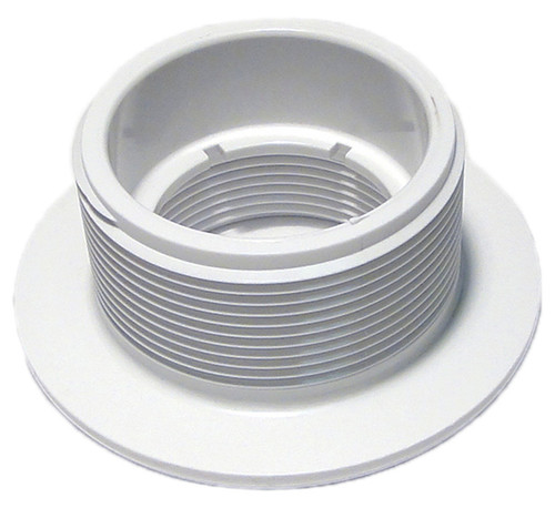 Balboa White 1.25" Hydro Air Hydro Jet Standard High Volume Suction Wall Fitting, 30-3801WHT