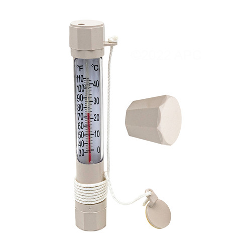 Pentair 3' Cord E-Z Read Combo Sink/Float Thermometer, R141200