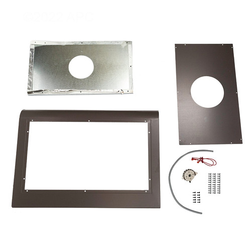 Hayward Positive Pressure Indoor Vent Adapter for Universal H-Series H400 Heaters 6", UHXPOSHZ14006