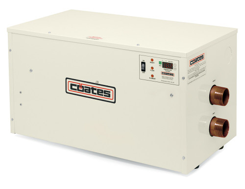 Coates PHS-CN Series Electric Salt Pool & Spa Heater 12KW, 240V, 50A, Single Phase, 12412PHSCN