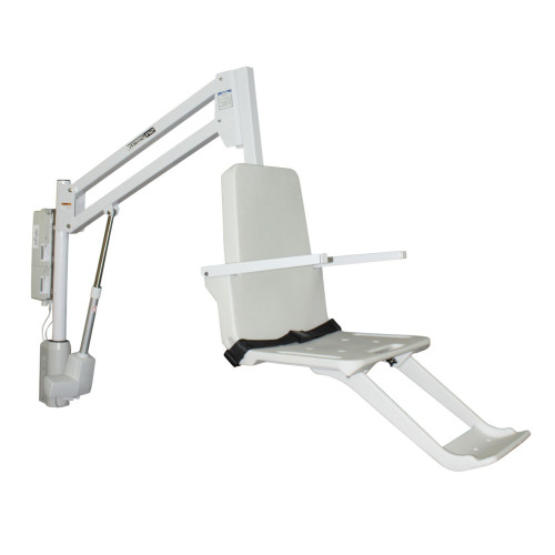 S. R. Smith AXS2 Gray Mist ADA Compliant Pool Lift Without Anchor, 310-0000N