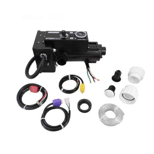 HydroQuip Heater Control with Timer for 4.5 kW Heater 1 Phase, 60 Hz, 240 V, CS500T-C
