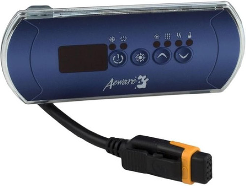 Gecko 1 Pump Topside Control Panel With Overlay, BDLK2001OP